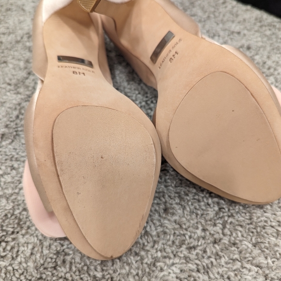 Badgley Mischka Pink Satin Randall Pump - Picture 3 of 5